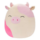 SQUISHMALLOWS ORIGINAL 20-INCH CAEDYN CREAM COW PINK SPOTS SQCR05567 - NEW - Brand New