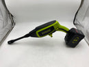 Sun Joe 24V-PP350-LTE-P1 24V Power Cleaner Kit, Battery + Charger - BLACK/GREEN - Like New