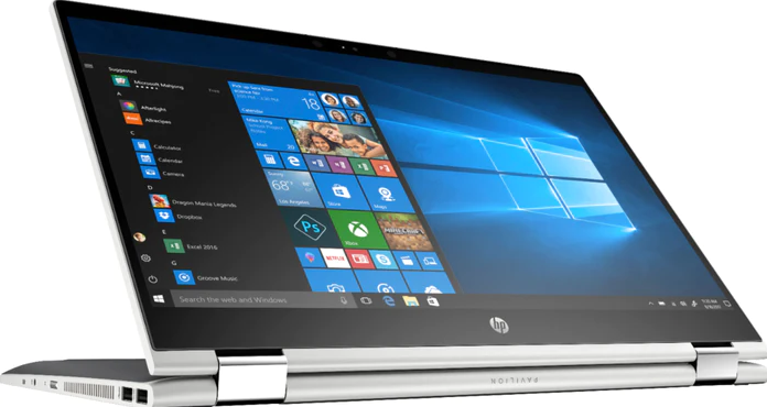HP Pavilion x360 Notebook 14" FHD i3-8130U 8GB 500GB 14M-CD0001DX - SILVER - Like New