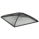 Sunnydaze Heavy-Duty Steel Mesh Fire Pit Spark Screen Cover - 36" Square - Black - Like New