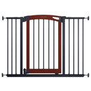 SUMMER INFANT ESSEX CRAFT SAFETY GATE - CHERRY & CHARCOAL GRAY - Scratch & Dent