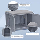 SWEETGO CORPORATION CAT LITTER BOX ENCLOSURE FURNITURE,SG1091GY - GRAY - Like New