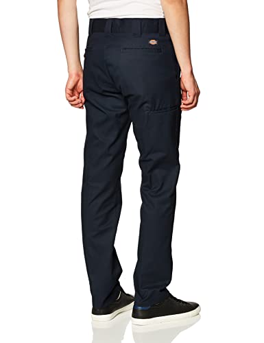 DICKIES MENS SLIM FIT TAPERED LEG MULTI-USE POCKET WORK - DARK NAVY - 36W X 30L - Brand New