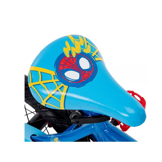 HUFFY MARVEL SPIDEY AND HIS AMAZING FRIENDS BOYS 12 INCH BIKE - BLUE/RED - Like New