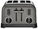 Cuisinart CPT-180BKS Classic 4-Slice Toaster - Black/Stainless Steel Like New