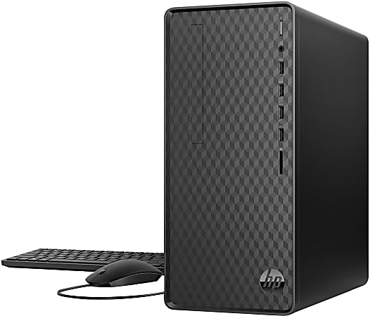 HP M01-F1056 DESKTOP AMD RYZEN 5 4600G, 8GB DDR4 MEMORY 256GB SSD - BLACK Like New