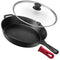 CUISINEL CAST IRON SKILLET LID 12" FRYING PAN GLASS COVER - Scratch & Dent