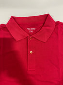 POLO AVENUE MEN'S - SIZE: MEN 2XL - RED - Brand New