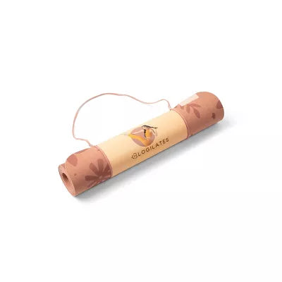 BLOGILATES BEGINNER LIGHTWEIGHT YOGA MAT - RUST (4MM) - Like New