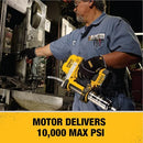DEWALT GREASE GUN 20V MAX, CORDLESS ELECTRIC GREASE GUN 42” HOSE - DCGG571B - Like New