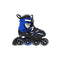 CHICAGO SKATES BOYS & GIRLS ADJUSTABLE INLINE SKATES SIZE YOUTH J13-4 BLACK BLUE - Like New