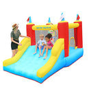 DOCTOR DOLPHIN BOUNCE HOUSE INFLATABLE SLIDE BOUNCE CASTLE WITH BLOWER - MULTI - Like New