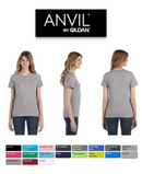 Anvil 880 Ladies Light Weight T-Shirt New