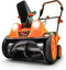 SuperHandy Electric Snow Thrower Corded AC 120V 15A 18 x 10" GUT110 - Orange Like New