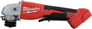 MILWAUKEE 2686-20 18V CORDLESS 4.5"/5" GRINDER W/PADDLE SWITCH - RED/BLACK - Like New