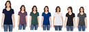 BB301W American Apparel Ladies' Poly-Cotton Short-Sleeve Crewneck New