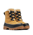 2082961292 SOREL WOMEN TIVOLI V WATERPROOF BOOT SIZE 8 CURRY/BLACK - Brand New