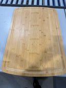 EVERYDAY LIVING BAMBOO CUTTING BOARD 76.2 X 50.8CM / 30 X 3.15IN - WOOD - Like New