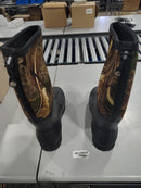 DRYCODE RUBBER BOOTS NEOPRENE MID CALF DURABLE - SIZE: MEN 11 - CAMO/BLACK - Like New