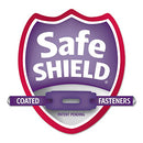 Smead Pressboard Classification File Folder, SafeSHIELD Fasteners, 1 Divider, 2" - Brand New