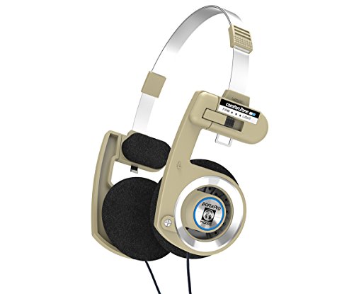 KOSS PORTA PRO LIMITED EDITION ON-EAR HEADPHONES 3.5MM PLUG, RHYTHM - BEIGE - Like New