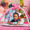 BRIGHT STARTS DISNEY BABY MINNIE MOUSE FLOWER BESTIES ACTIVITY GYM - PINK - Like New