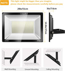 SOLLA 400W LED Flood Light, IP66 Waterproof, 32000lm, 2140W - Daylight White - Like New