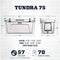 YETI TUNDRA 75 QUARTS COOLER - WHITE - Like New