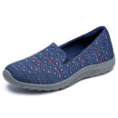 49291 Skechers Women's Reggae Fest Wicker Slip-On Shoe Wide Navy Size 9.5 - Like New
