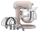 KITCHENAID 7 QUART BOWL-LIFT STAND MIXER WITH ACCESSORIES - FEATHER PINK - Like New