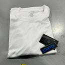 BLUE ICE PLAIN SHORT SLEEVES T-SHIRT - SIZE: MEN L - WHITE - Like New
