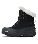 THE NORTH FACE KIDS SHELLISTA V LACE WP SHOES MEN 10 TNF BLACK - Like New