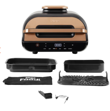 NINJA FOODI SMART XL GRILL 6-IN-1 - COPPER/BLACK - Like New