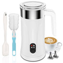 OVETEDOT Milk Frother 4-in-1 Milk Frother and Steamer 10.1oz/300ml Automatic Hot - Like New