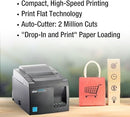 Star Micronics TSP143IIILAN Ethernet (LAN) Thermal Receipt Printer - Gray - Like New