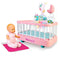 NENUCO GOOD SLEEP CRADLE WITH BABY DOLL CRIB AND ACCESSORIES 14"DOLL - PINK - Brand New