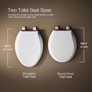 KOHLER 20111-96 Brevia Slow Close Toilet Seat Round Seat Biscuit - Brand New