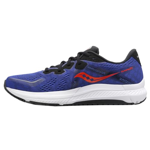SAUCONY MENS OMNI 20 - SIZE: MEN 8.5 - SAPPHRE/VIZIRED - Like New