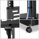 FITUEYES Mobile TV Stand with Wheels for 32-65Inch TV Screens - Like New