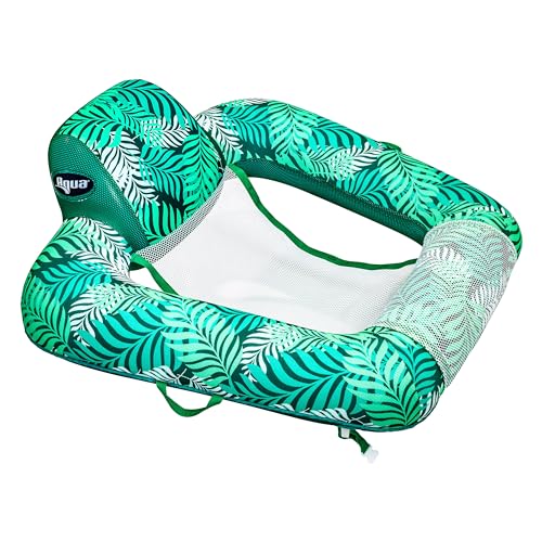 Aqua Pool Chair Float Lounge for Adults AZL17290TL - Teal Fern - Like New