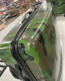 ROCKLAND SAFARI HARDSIDE SPINNER WHEEL LUGGAGE, CAMOUFLAGE - SIZE:28 - Like New