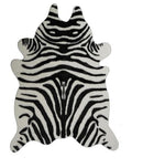 Elegant Faux Zebra Rug - Versatile Zebra Rugs for Living Room - Brand New