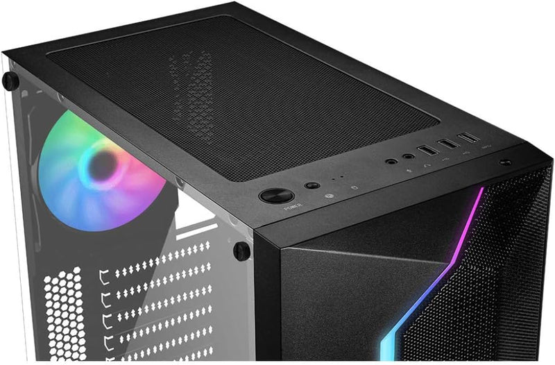MSI Mid-Tower PC Gaming Case - MAG Vampiric 100R – 306-7G07R25-809 - Like New