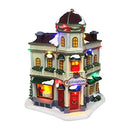 Top Treasures Christmas Village Restaurant Lighted Musical Snow - Multicolor - Like New