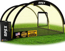APEX SPORTS PORTABLE 22FT X 12FT X 8FT BASEBALL & SOFTBALL BATTING CAGE - YELLOW - Like New