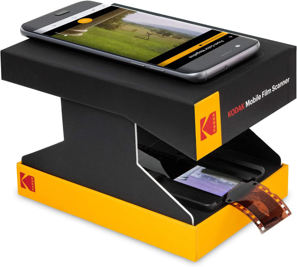 KODAK Mobile Film Scanner Scan and Play with Old 35mm Film RODMFS50 - Like New