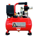 PAASCHE AIRBRUSH COMPRESSOR TANK REGULATOR DC950R - RED/BLACK - Like New