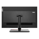 LENOVO THINKVISION P27U-20 27" 4K UHD WLED LCD MONITOR -17.2-17.4 lbs-RARE BLACK - Like New
