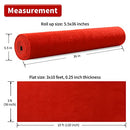 HOMBYS 450 GSM Extra Thick Red Carpet Runner for Partys & Events 3x10 ft - Like New