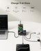 BASEUS NOMOS 5-IN-1 CHARGING STATION 140 W USB-C CHARGER CCNMS140 - BLACK - Like New